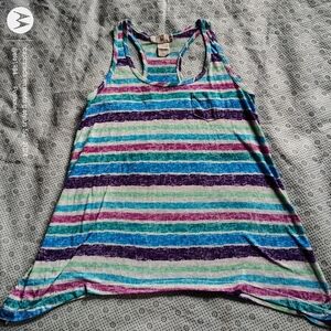 OP Multicolor Striped Tank Top